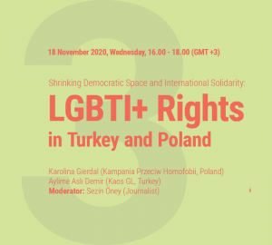 Panel: LGBTI+ Rights in Turkey and Poland